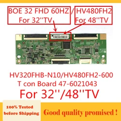 HV320FHB-N10 HV480FH2-600 Tcon Board 47-6021043 BOE 32 FHD 60HZ HV480FH2 Logic Board Display Card for TV Replacement Board