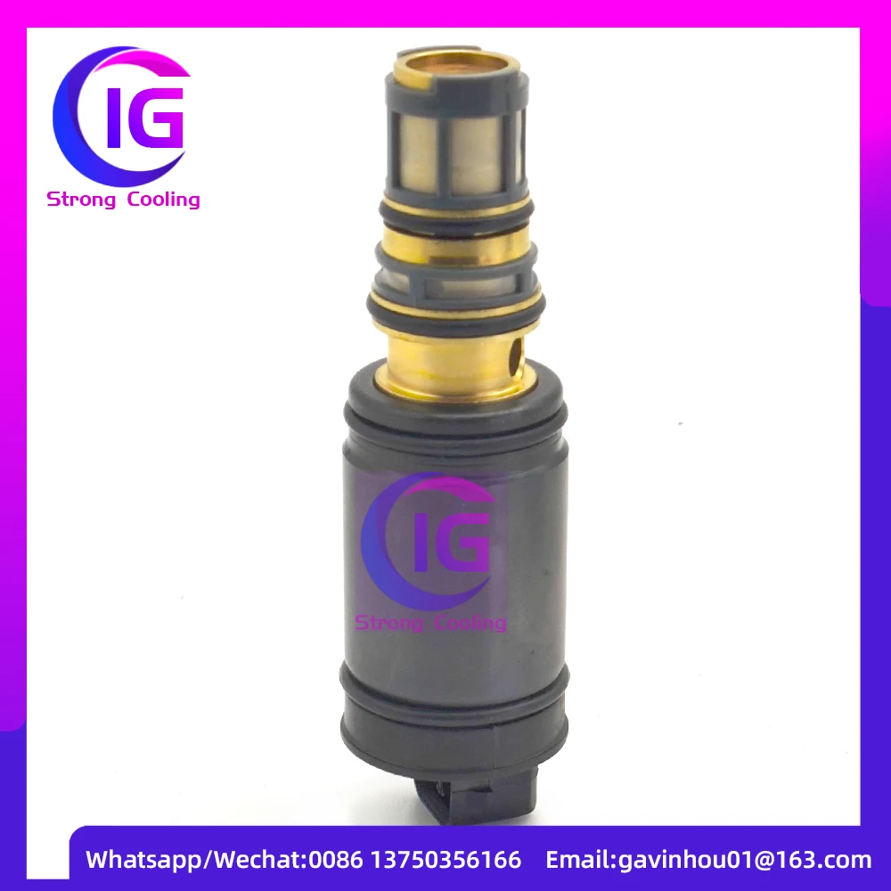 7SEU17C IG-09A Auto AC Compressor Spare Parts AC Compressor Control Valve For BMW Benz Mercedes Benz 5SE09C 5SE12C 6SEU16 view 2