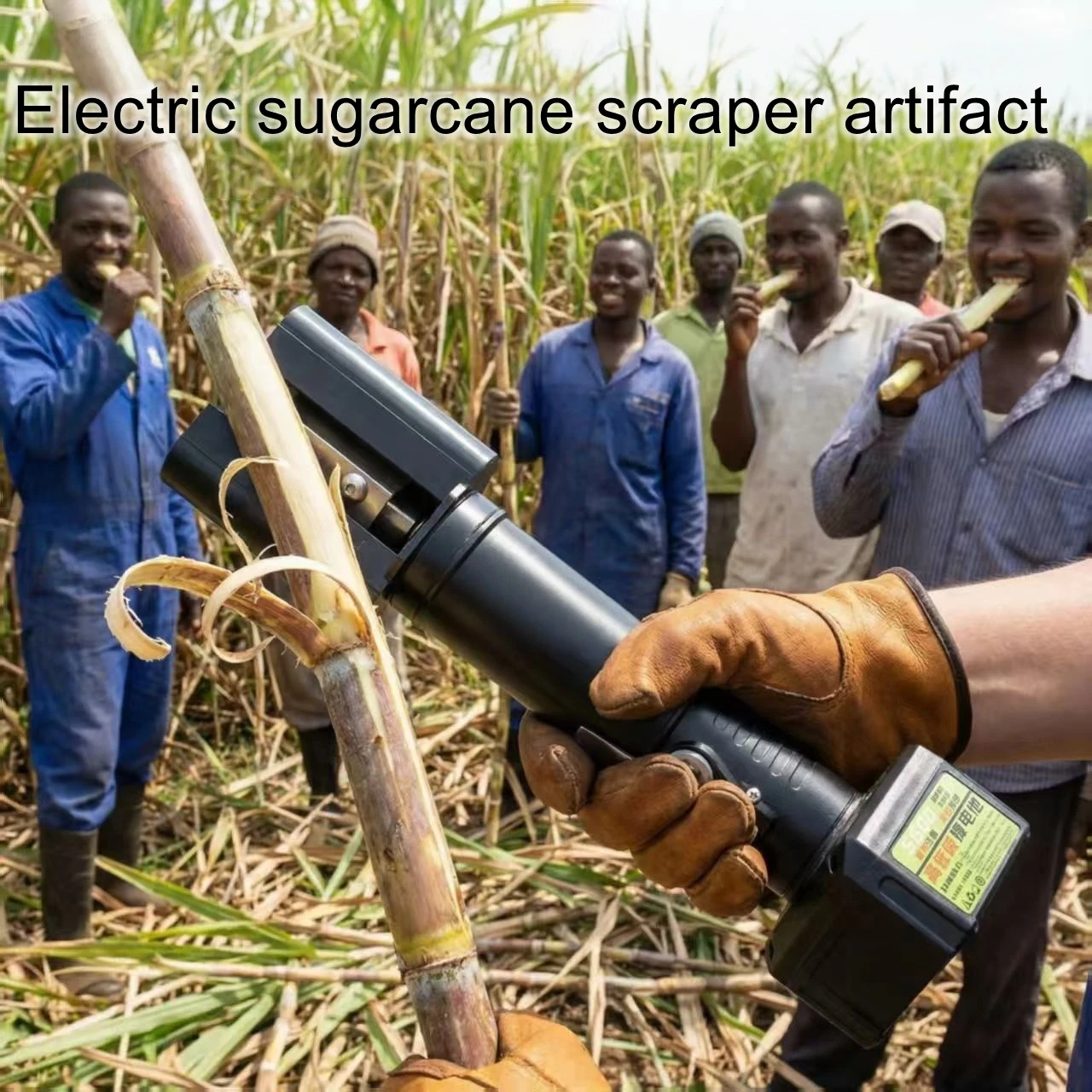 Electric sugarcane scraper, handheld peeler, sugarcane scraper, peeler, electric sugarcane scraper