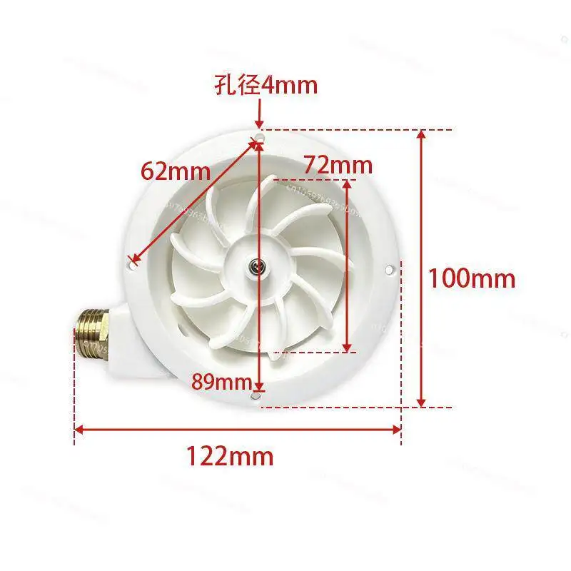 Miniature Field, Hydraulic Generator, Turbine Hydraulic Generator Household Small Portable Impact Permanent Magnet Brushless