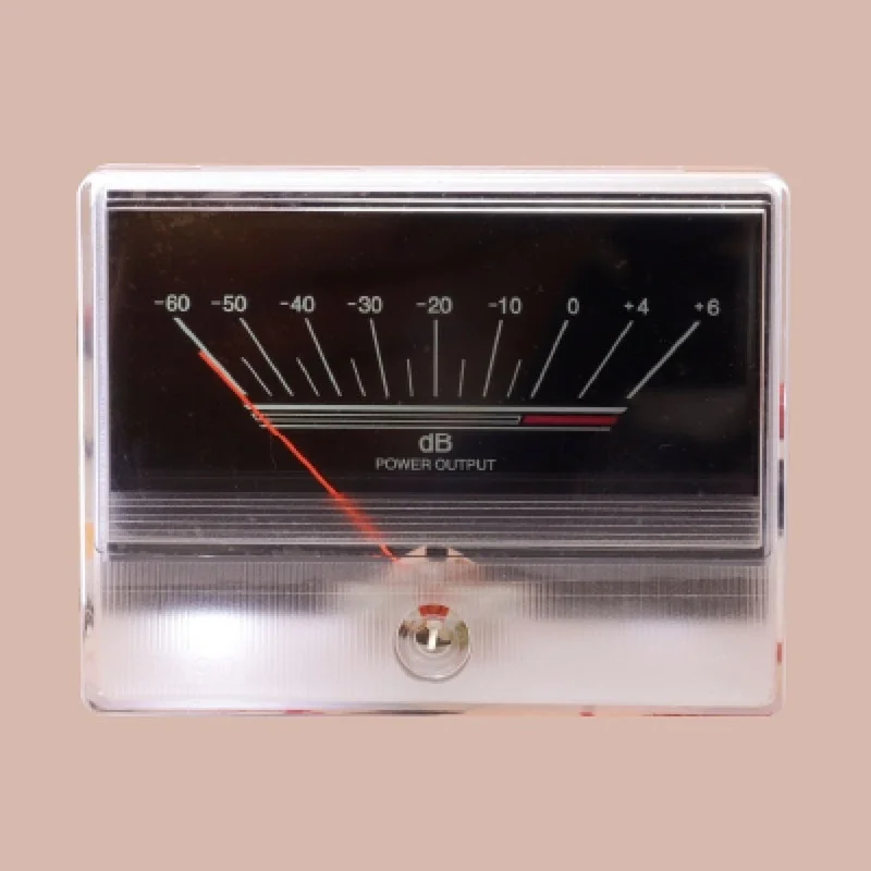 DT19 TN-90 Square Backlit Analog VU Audio Level Meter Signal Indicator Gauge for DIY Vintage Tube Amplifier HiFi Preamplifier