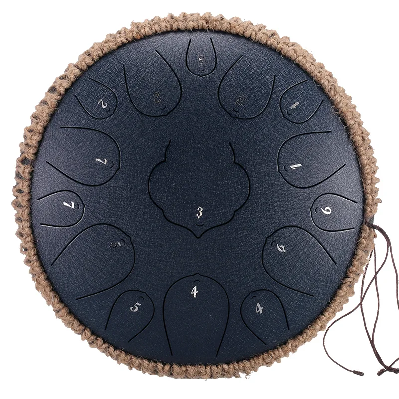 

Ethereal Drum 12.5 Inch 15-tone Adult Beginner Cowhide Hand Plate Tongue Drum Custom Logo Gift Birthday Gift