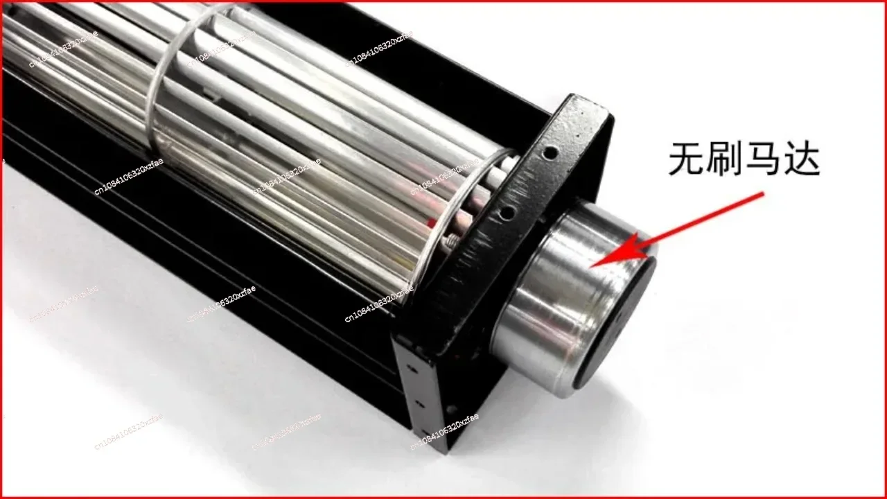 DC12V/ 24V Small Drum Fan Air Curtain Strip Air Curtain 30 Cross Flow Fan DC Cross Flow Fan