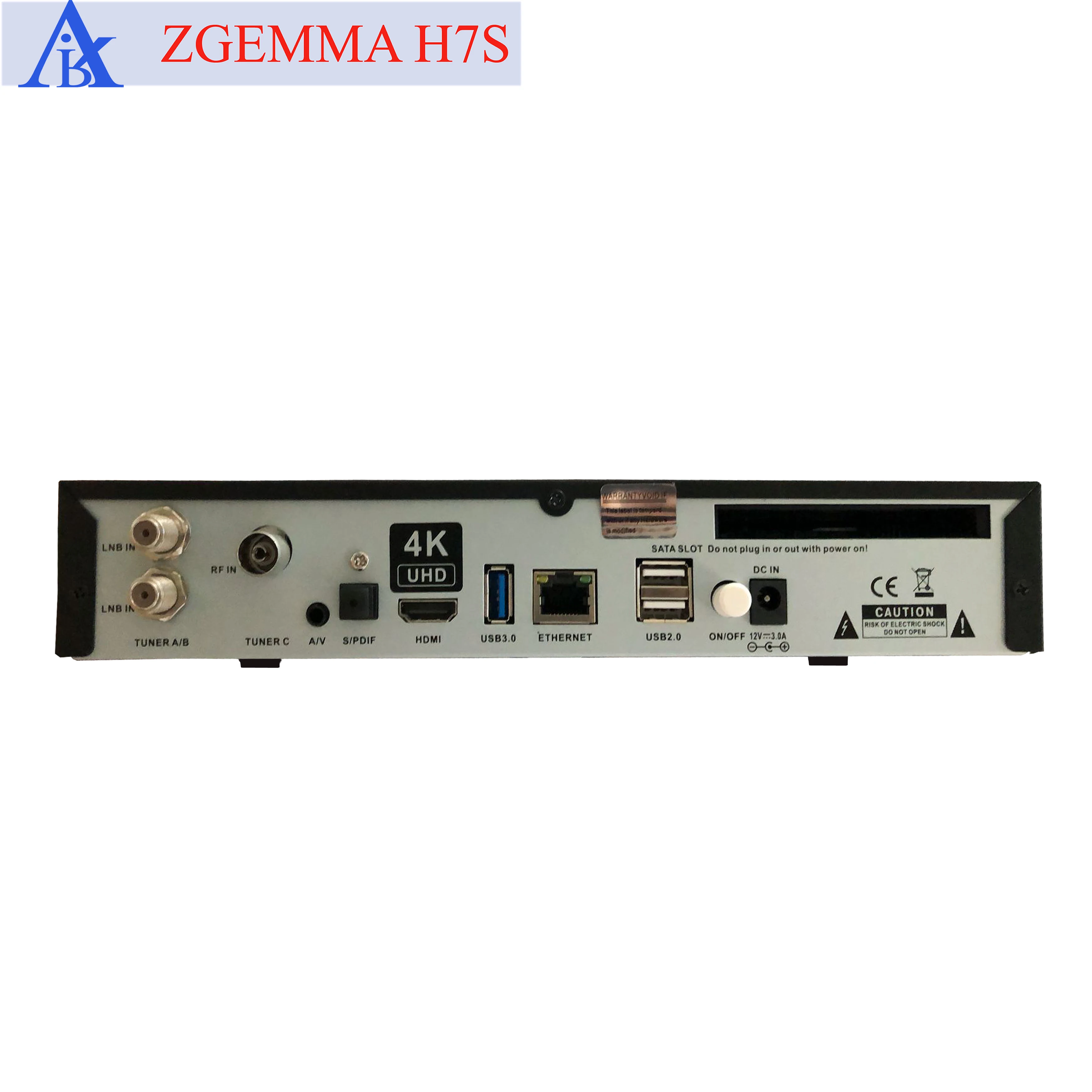 Zgemma H 7S 4K Enigma2 Linux Os Tv Beslisser DVB-S2/S2x + T2/C Met Ca Ci 1Gbit Internet Interface Iptv Stalker