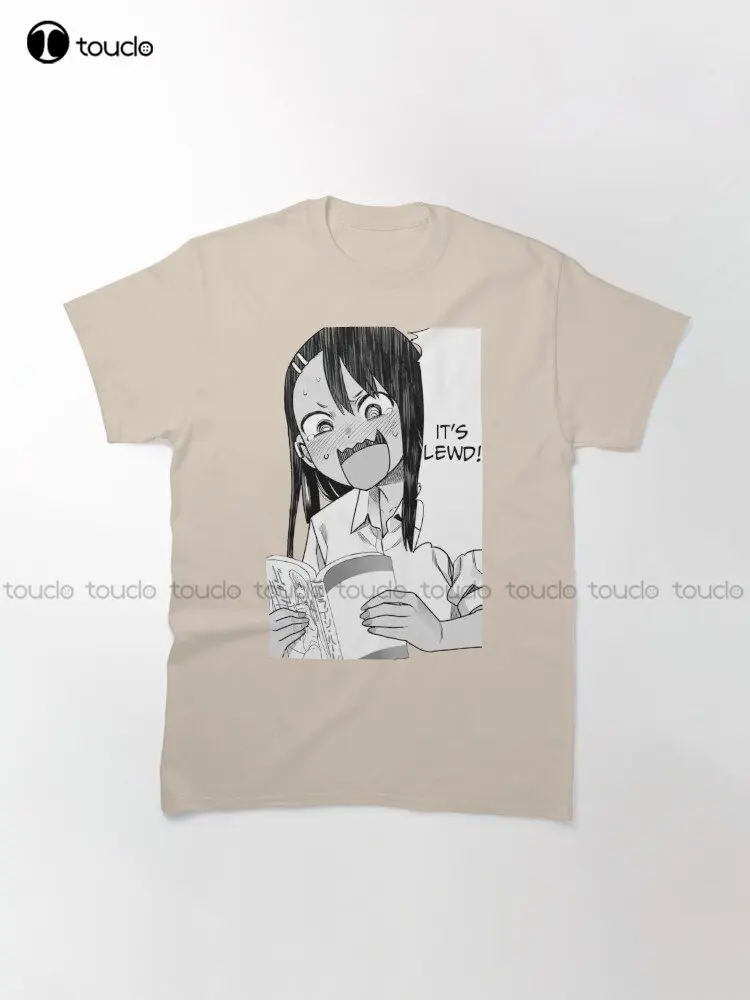 Nagatoro Classic T-Shirt Women T Shirt Custom Aldult Teen Unisex Digital Printing Tee Shirts Creative Funny Tee Custom Gift