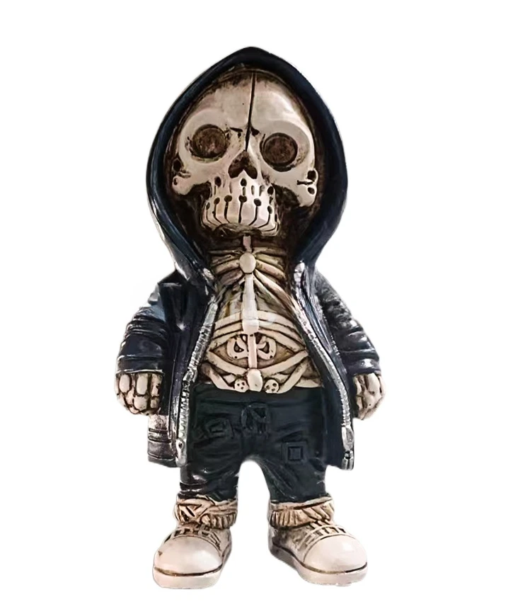 Skeleton Doll Decoration Living Room Sweater Crafts Halloween Courtyard Design Creative Trend Street Home Accessory Home Decor