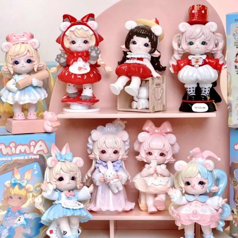 Série Genuína MIMIA ONCE UPON A TIME: Caixa Surpresa com Brinquedos, Figuras de Anime Kawaii e Modelos de Desenhos Animados – Presentes de Aniversário para Crianças