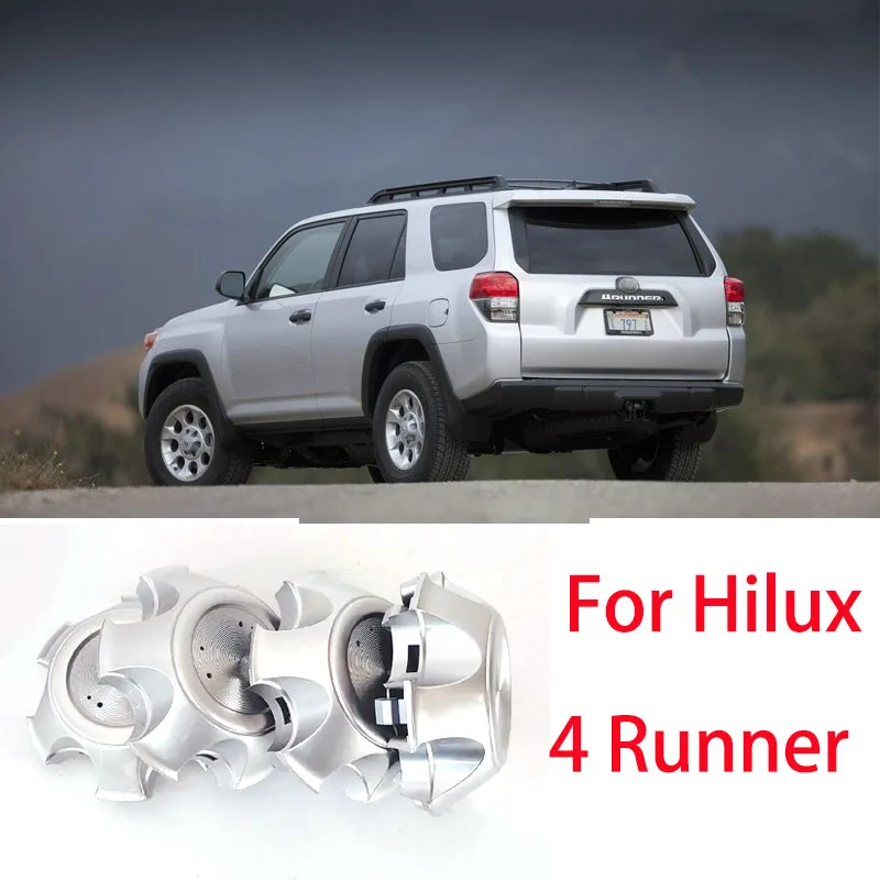 

4/pcs For TTOYOTA Hilux Surf 4Runner Tacoma 2002-2010 42603-35810 car wheel hub center cover R17 143mm
