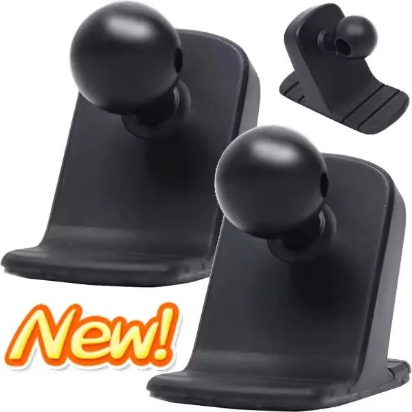 سيارة حامل هاتف الخليوي قاعدة 17 مللي متر الكرة رئيس قاعدة لوحة القيادة تصاعد شفط كأس المضادة للانزلاق قوس منفذ الهواء كليب اكسسوارات السيارات #1