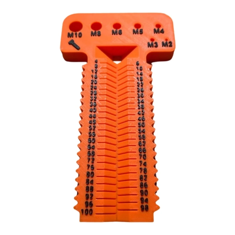 Ergonomic Measuring Tool for Comfortable Use by Mechanic