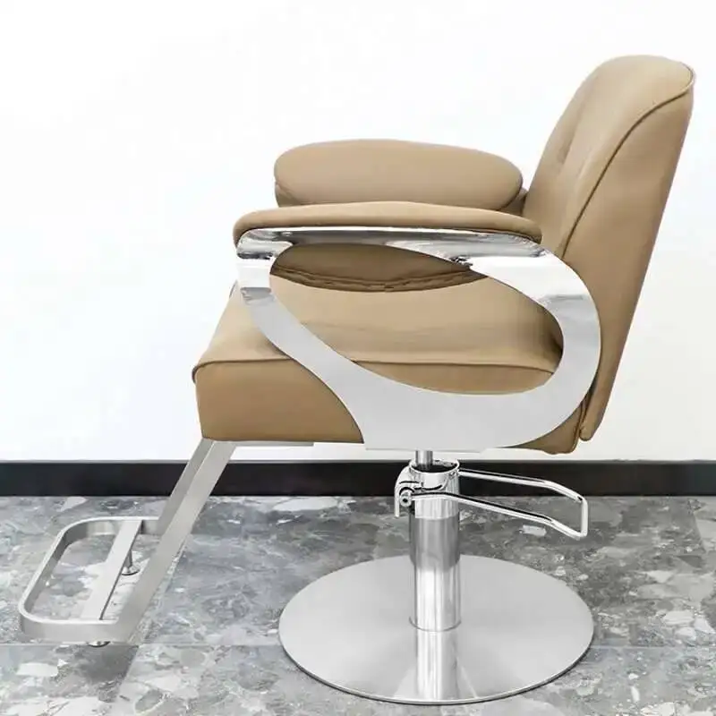 

Men's Shaving Stool Barbershop Tattoo Chairs Pedicure Recliner Barber Chair Armchair Cosmetic Cadeira De Barbeiro Furniture AA