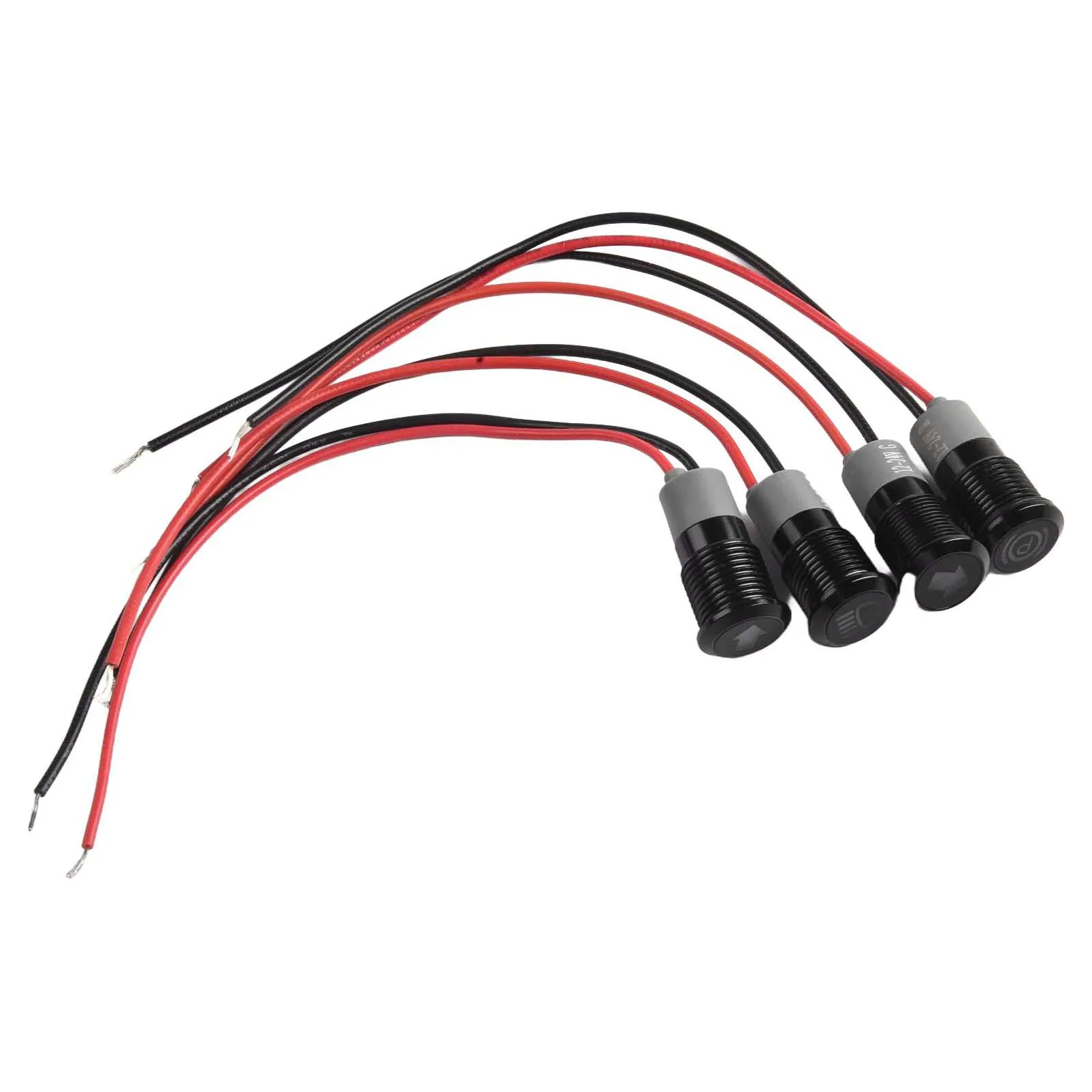 12mm Waterproof Signal Light LED Indicator Signal Light For Tractor/RV DC12V/24V  For A Wide Range Of Vehicles Including Motorcy