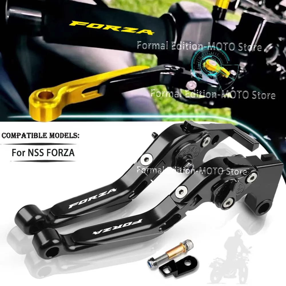 

For Honda NSS FORZA 350/300/250/125/150/750 2001-Present Parking Brake Lever Handle Levers with Parking Lock Stopper Accessories