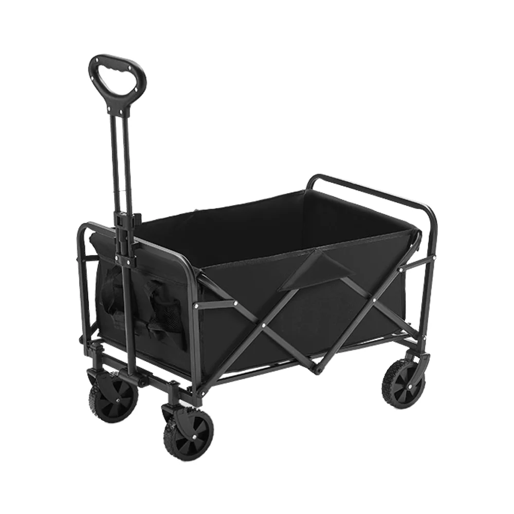 Hot Selling Portable Trolley Large Capacity Easy Folding Roll Container Customizable OEM For Shopping Tools Outdoor Camping