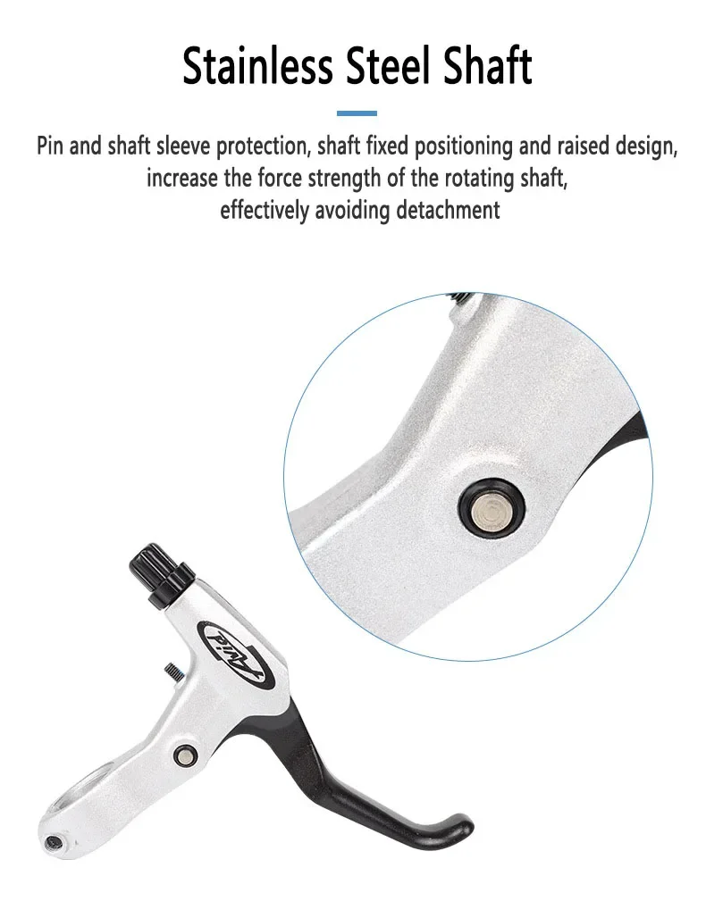 Levier Vitesse Vélo Route Paire De Leviers De Frein électrique En Aluminium Pour Vélo - Compatible Guidon 22,5 Mm - VTT, Vélo De Route, Scooter Leviers De Frein Vélo électrique