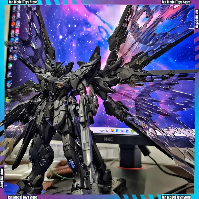 

In Stock CHANGLONG 7701 MG 1/100 MGEX Strike Freedom Midnight Coating Assembly Model Kit Plastic Action Figure Toy For Model
