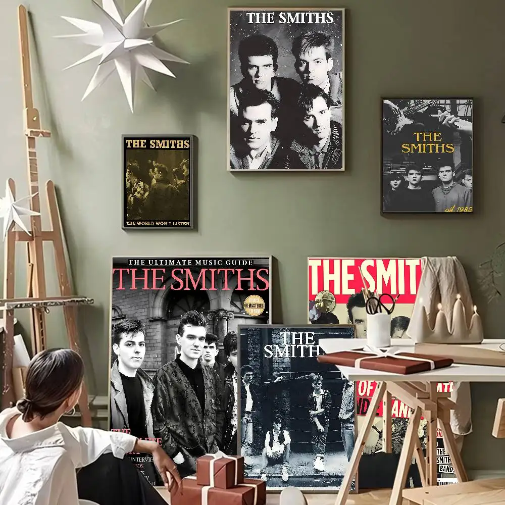 

Классические кинопостеры британской рок-группы The Smith, постеры высокого качества, настенная живопись, декор для дома в скандинавском стиле