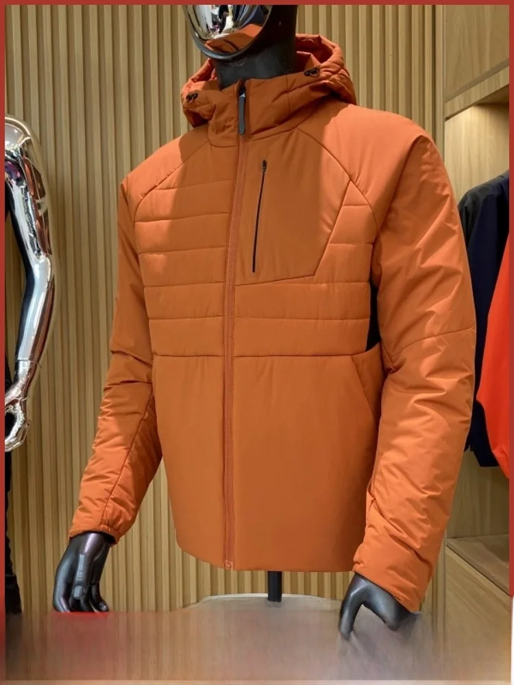 التكنولوجيا القطن ملء مقنعين Jaet الأزواج في الهواء الطلق الخريف الشتاء الدافئة Sli الرجال Faion ألياف البوليستر طويلة Sve سستة #1