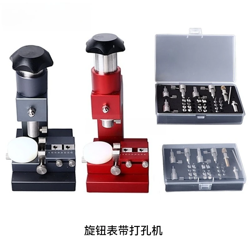 Watch Tools Strap Punch Spiral Watch Belt Silicone Rubber Strap Punch