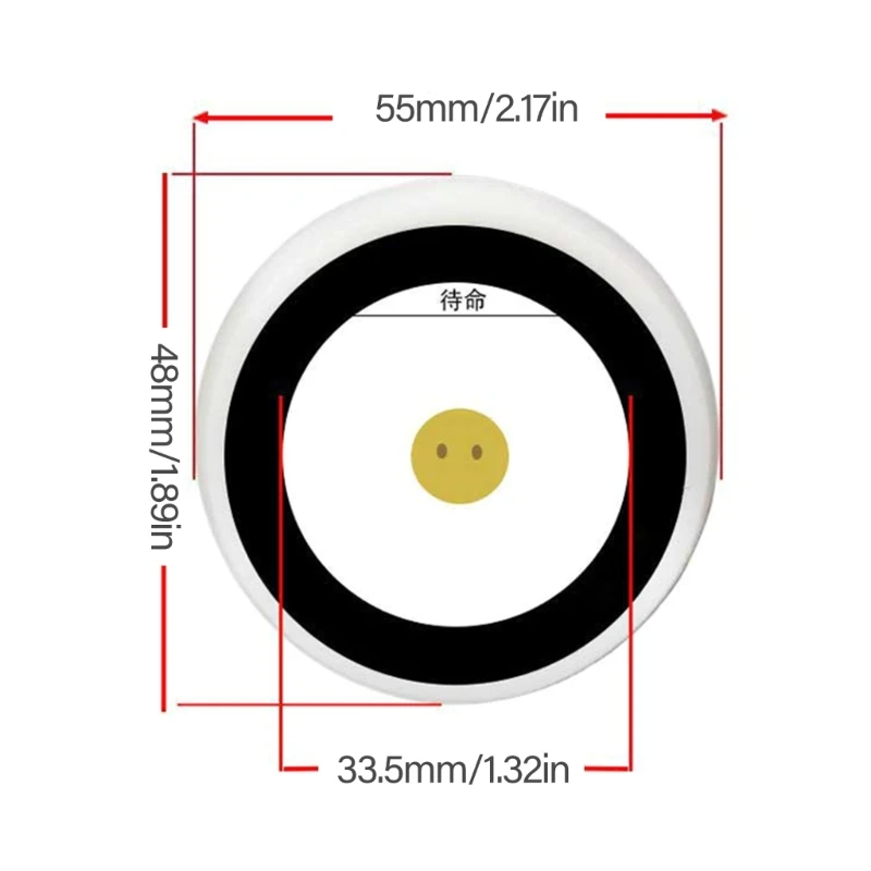 小型ESP32-S3音声ロボットESP32N16R8開発ボードクロックメーカーと教育者向けの1.28インチディスプレイ付き