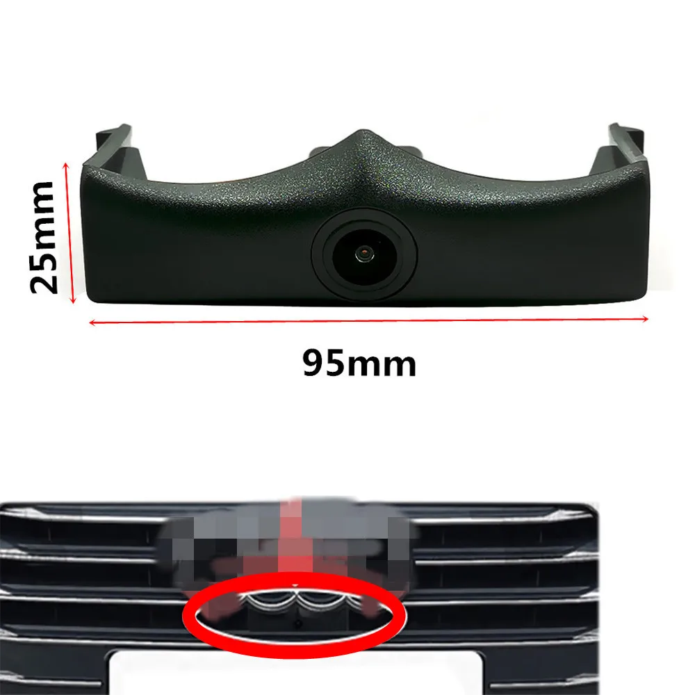 

YIFOUM HD CCD Car Front View Parking Night Vision Positive Waterproof Logo Camera For Audi A4 A4L Stylish 2019-2020