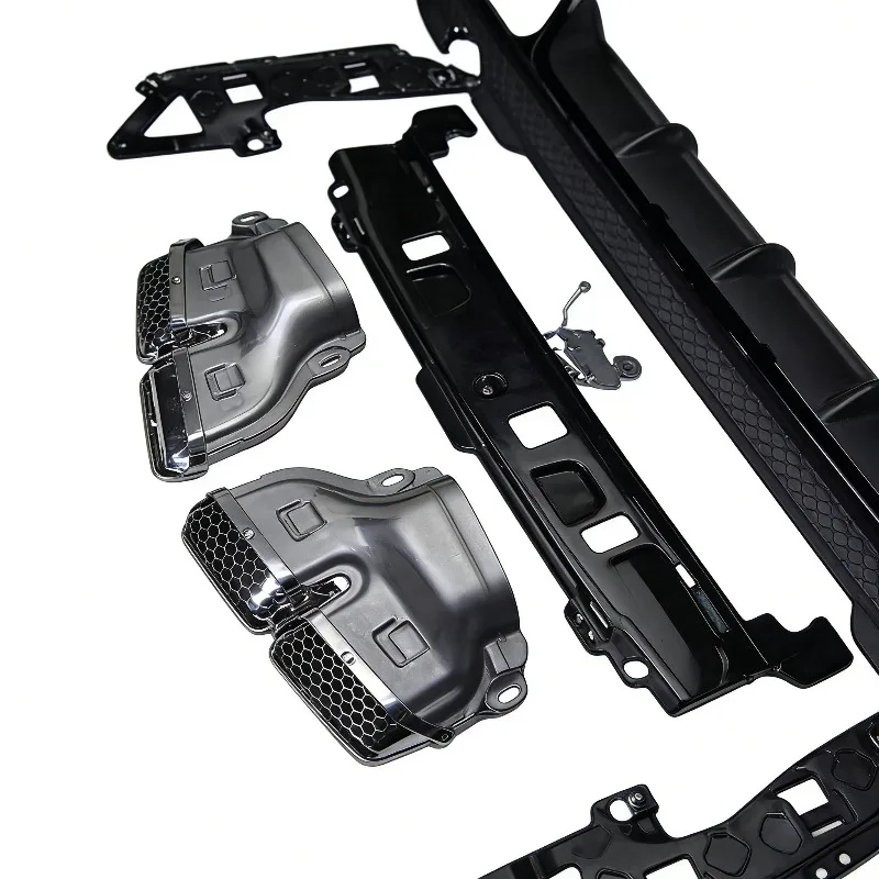 Suitable for 2013-2015 Sports E-class W212 To E63 Rear Lip and Tail Throat