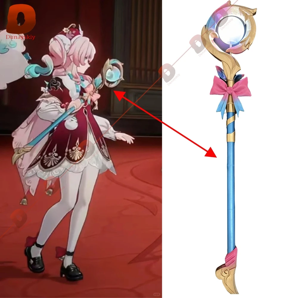 

Honkai Star Rail Hyacine Cosplay Staff Weapon Prop Role-playing 100CM Handheld Staff Weapon Prop Halloween Party Props Accessory