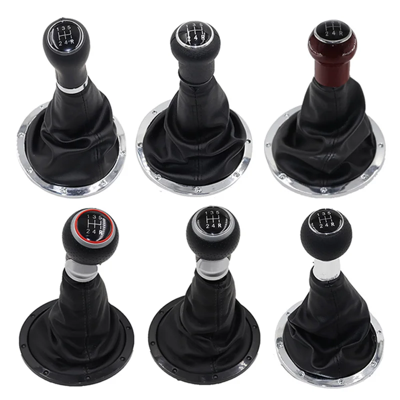 5 Speed Gear Shift Knob Lever Shifter Gaiter Boot for VW Gol Pointer Saveiro Parati 2004-2010