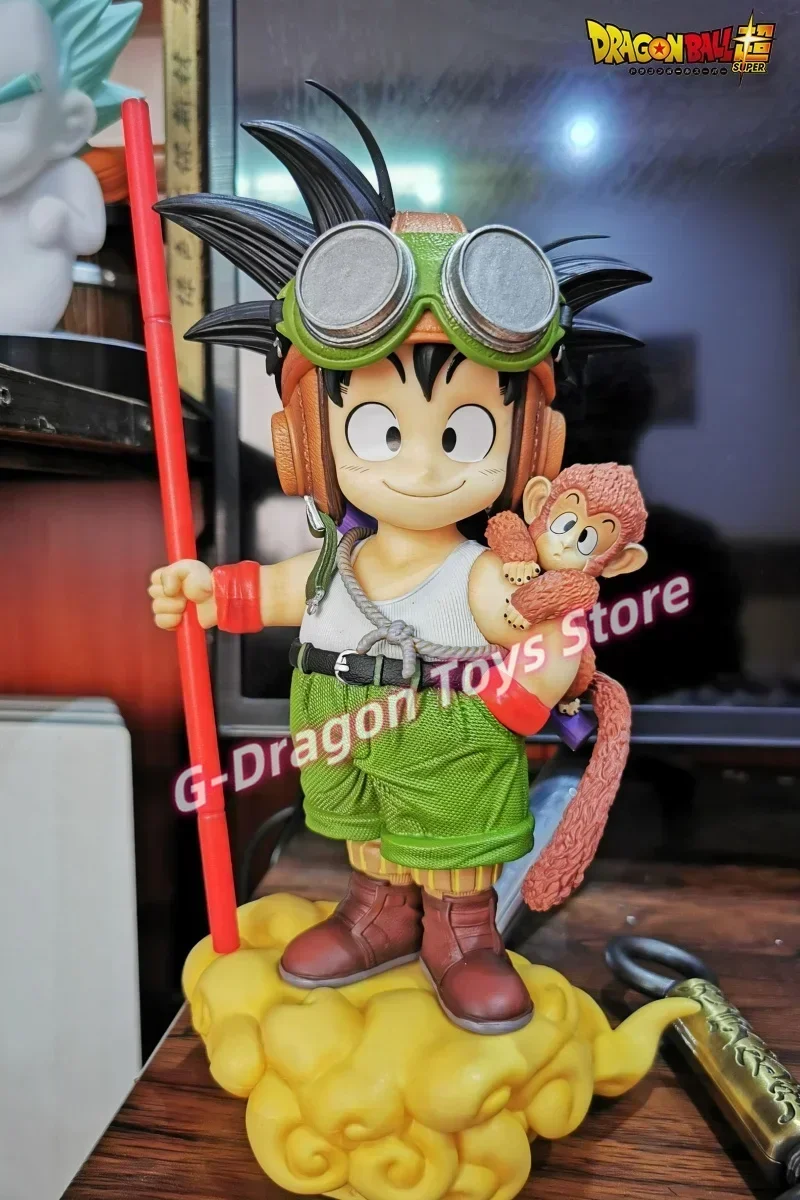 Dragon Ball Akira Toriyama Seven Blackhole Trendy Play Gk Title Page Series First Bullet Monkey Wukong Action Model Kid Toy Gift