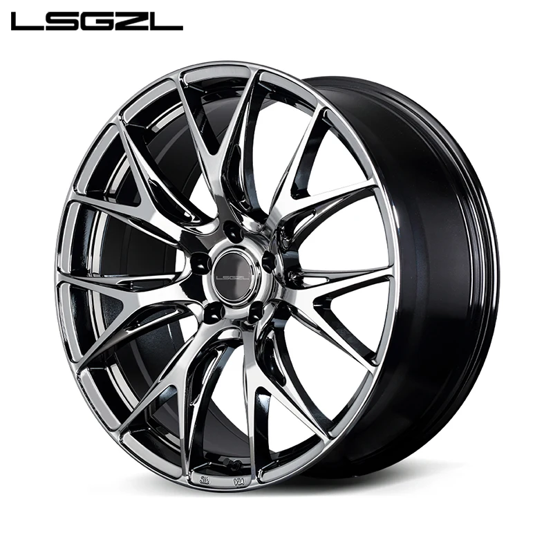 

Кованое магниевое колесо из сплава 5x114,3 5x130 5x127, вогнутый хромированный обод, спицы, провод 15-28 дюймов, автомобильные диски для AUDI 20 мм 25 мм