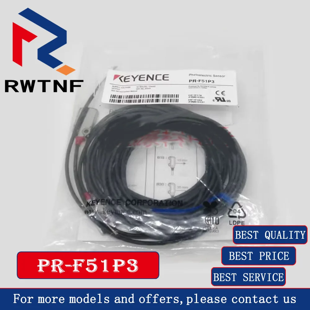 

Brand New Genuine PR-F51P3 KEYENCE photoelectric sensor, 100% original warehouse stock
