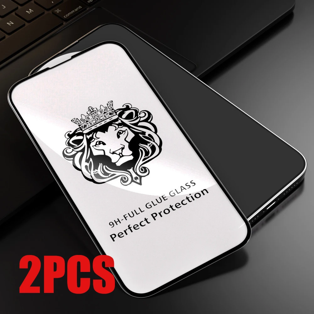 

1-2PCS 9H Protector For Samsung S24 S23 Ultra S23 S21 S20 FE Tempered Glass Samsung A55 A54 A53 A52 A51 A35 A34 A33 A25 A24 A15