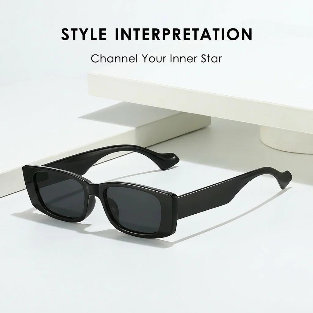 Unisex Sunglasses Vintage Retro Eye Sun glasses Lightweight Fashion Eyeglasses Lightweight For Driving Cycling Stage Performance