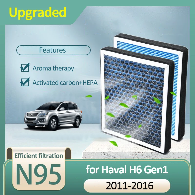 

Activated Carbon Air Filter for Haval H6 Gen1 Great Wall Hover H6 MK1 2011 2012 2013 2014 2015 2016 Auto Air Conditioner Filter