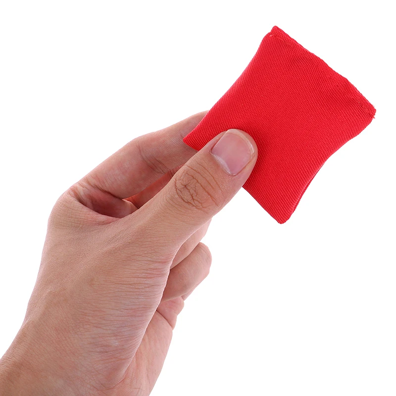 10 قطعة كيس فول صغير متعدد الألوان المحمولة القماش كيس الرمل رمي لعبة الأطفال لعبة تفاعلية الرياضة في الهواء الطلق رمي لعبة