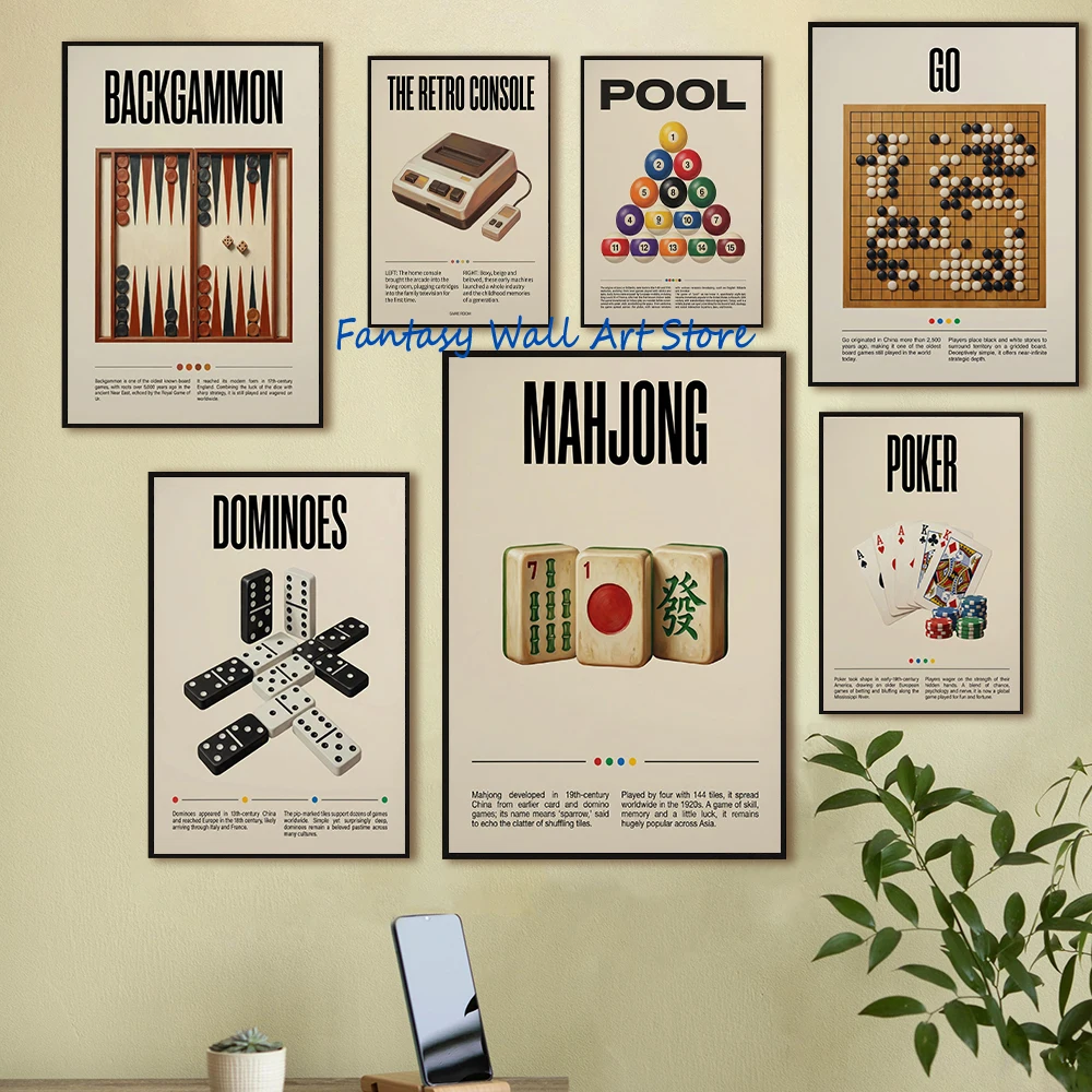 Retro Gaming Gadgets - Retro Gaming Intellectual Games Board Game