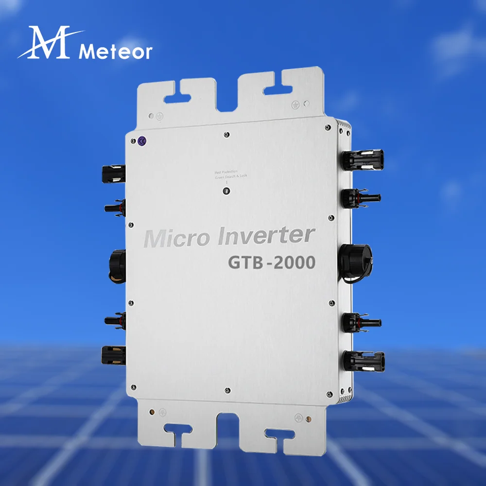 Inversor Solar Micro Sistema de Painel Solar para Casa Kit Completo Camping Fazenda 2000w 2400w 2800w 110v 220v 230v