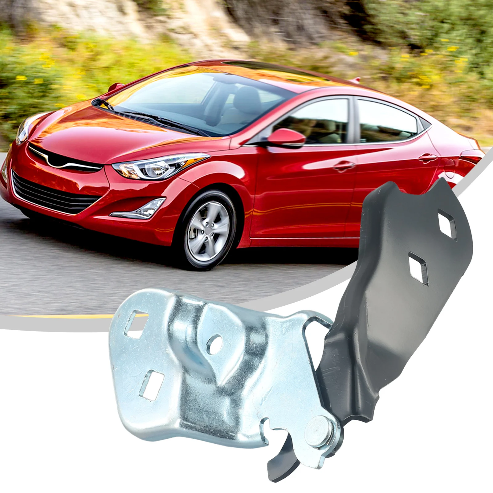 Front Left for bonnet Hinge Replacement for Tesla For Model 3 2017-2020 1098792-00-C Solid Metal Construction Reliable Fit