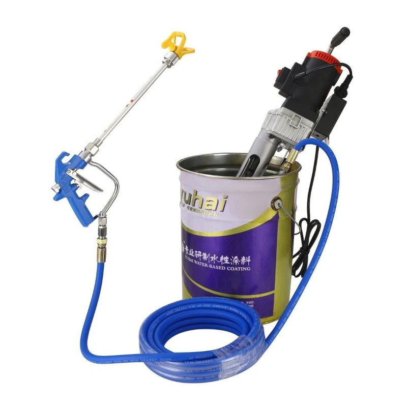 

Многофункциональный электрический распылитель для шпатлевки, краски и цементного раствора высокого давления, водонепроницаемый