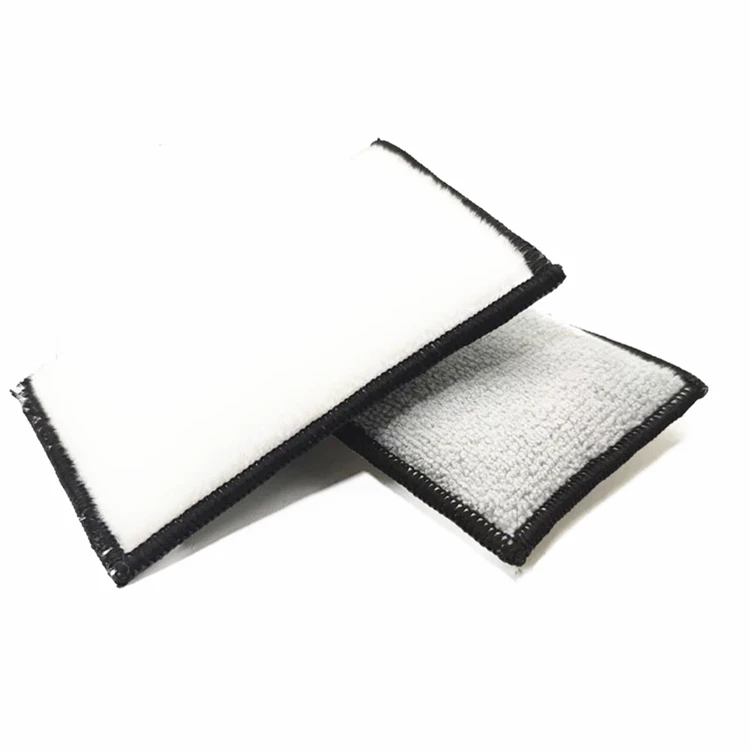 High Quality Microfiber Cloth Sponge Nylon Bristle Scrubbing Cleaning Washing Pad for Car Detailing and Household Cleaning