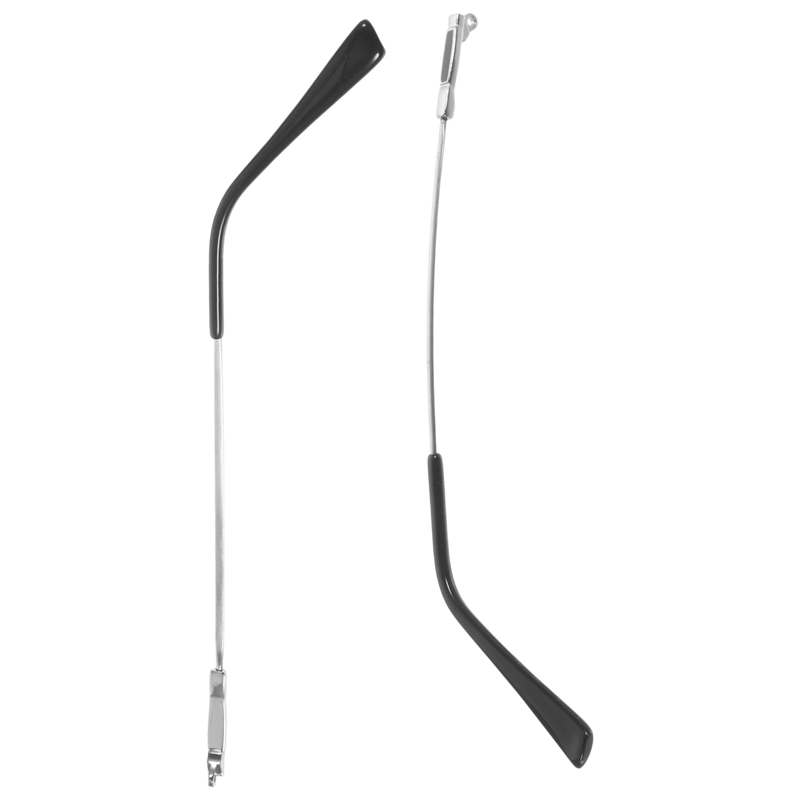 

Eyeglasses Memory Leg Accessories Replacement Metal Temple Arms Sunglasses Repair Kit Ear-Relief Design for Silver