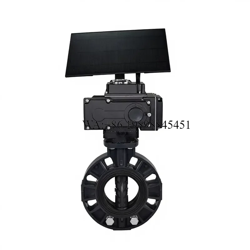 WMWMNU for Solar Irrigation Valve Controller Remote Controlled Butterfly Pulse Gate for Agricultural Water
