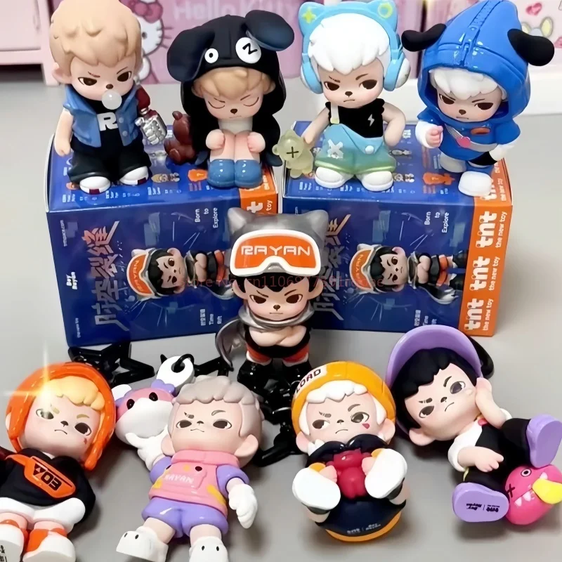 

Genuine Tnt Rayan Time Rift Mini Series Blind Box trendy Rayan Cool Figurer Desktop Ornament Collectible Mystery Box toys Gifts