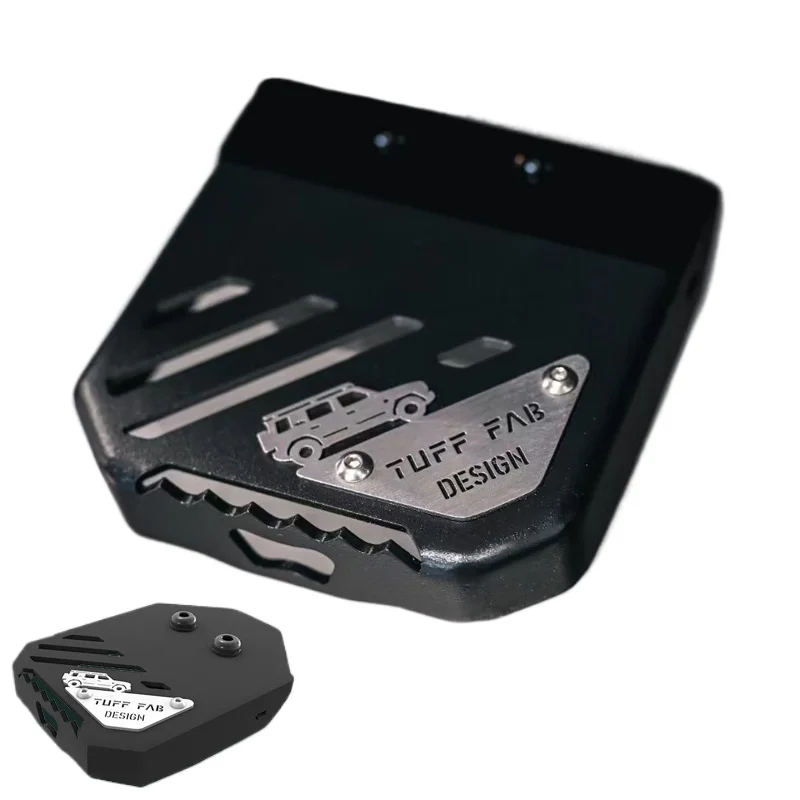 

Rear bar foot pedal Multifunctional tow hook bottle opener pedal Spare tire ladder