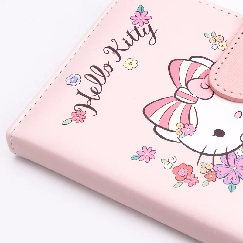 Sanrio Anime Hello Kitty A6 Notebook Cartoon Diary Memo Pad Notepad Girl Students Planners School Supplies Stationery Wholesale