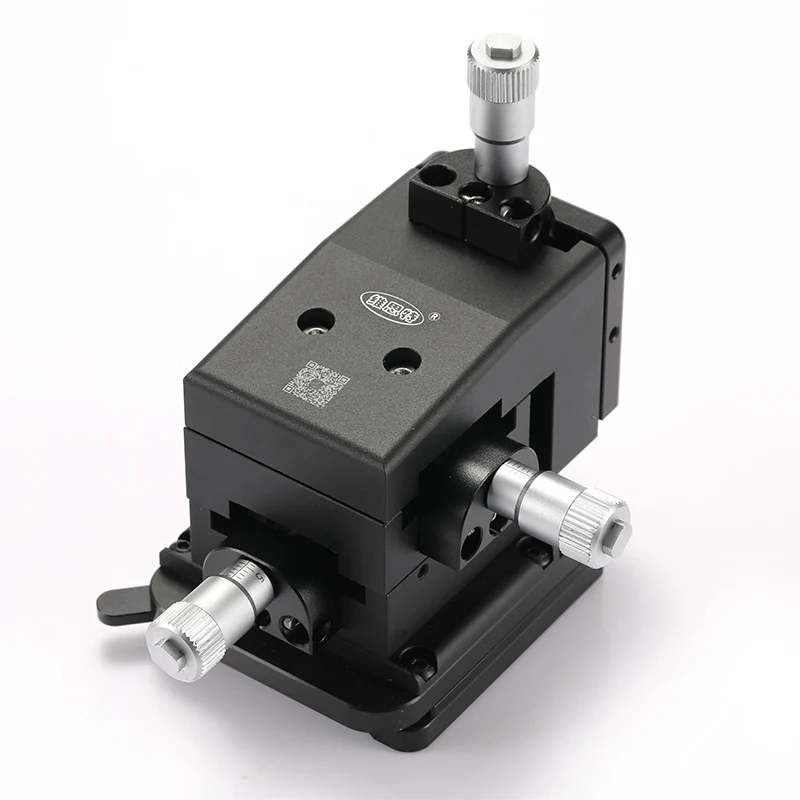 Differential Head Needle Mount XYZ Axis Displacement Platform Three-Axis Manual Fine-Adjustment Elevation Workbench Optical Slid