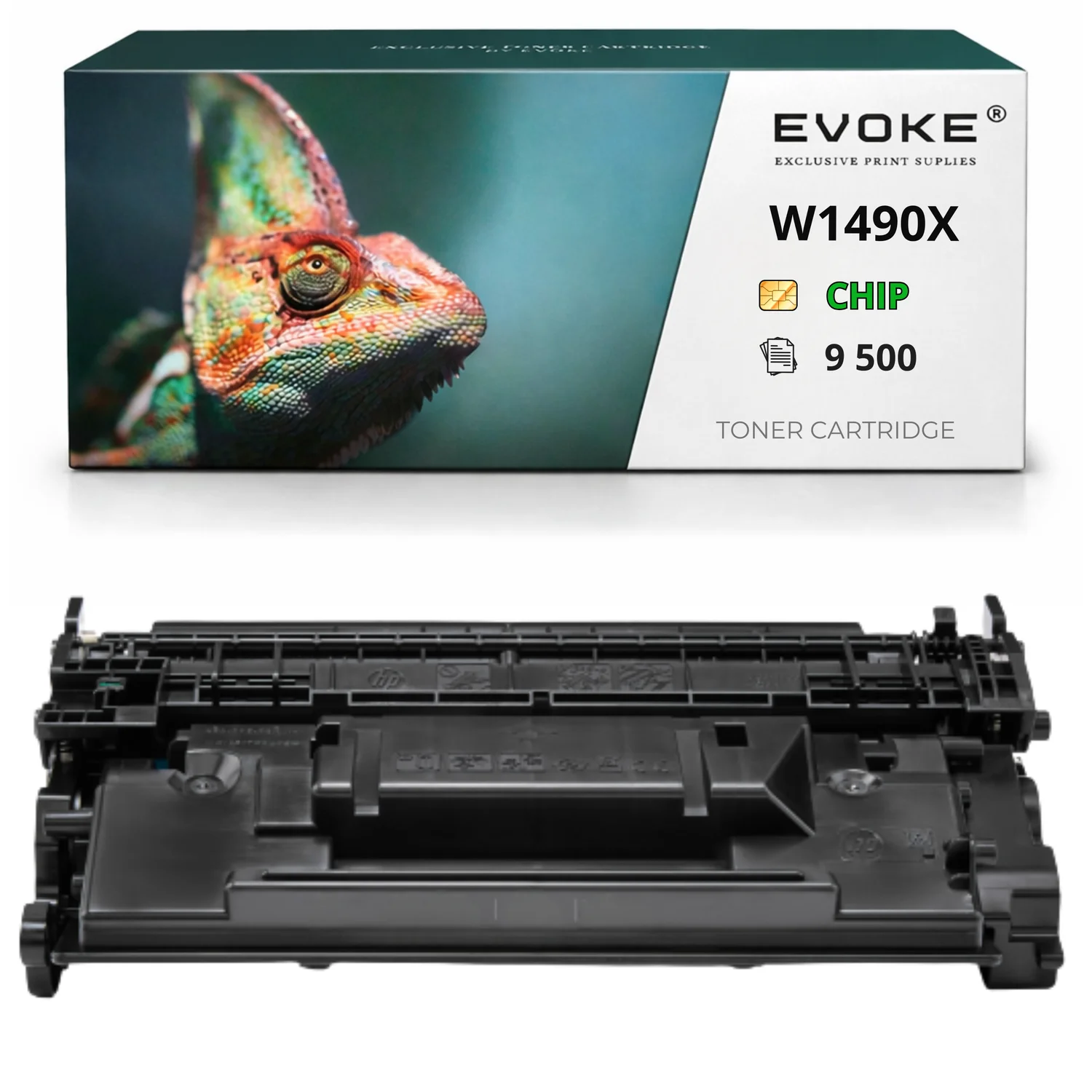 Evoke Compatibele Toner voor HP W1490X 149X Zwart met Chip 9500 Pagina's Laserjetpro 4001/4002/4003 Mfp 4101Dw/4102Fdn