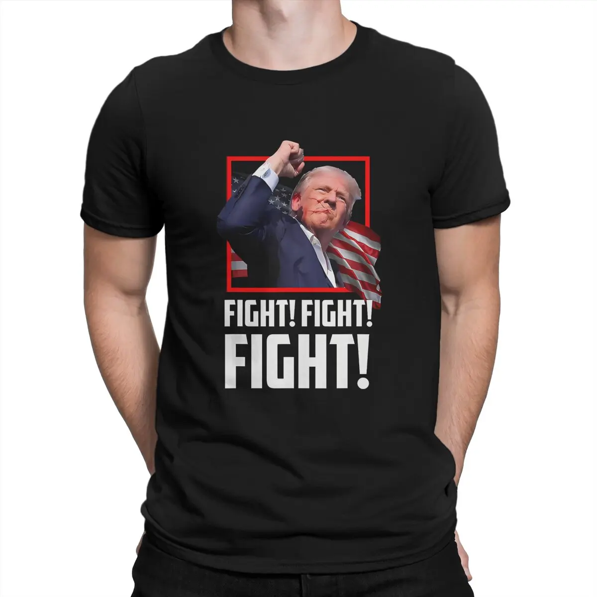 Fight Fight Fight Donald Trump 2024 Election Special TShirt Donald Trump Casual T Shirt Newest Stuff For Men Women