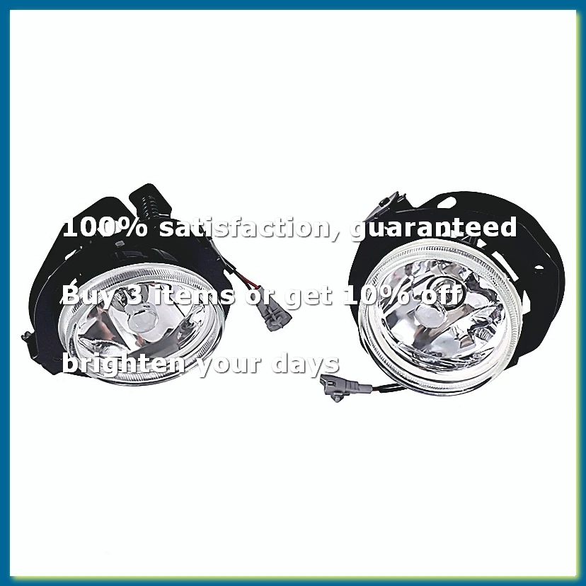 ●1Pair Car Front Bumper Fog Lights Assembly Driving Lamp Foglight for IO Montero Pinin for Mini