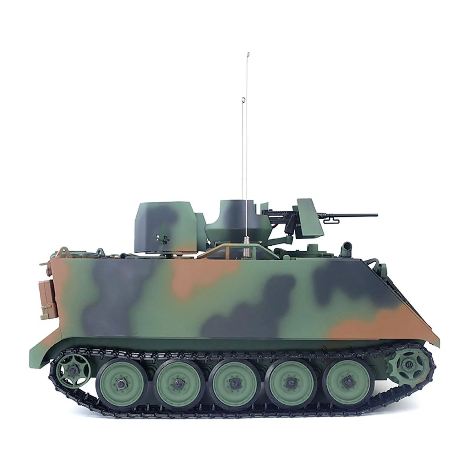 TD RC Tank 1:16 M2412-B M113A1 ACAV 360-revolverrotatie Infrarood metalen wielen Versnellingsbak Rookeenheid Radiobesturing Militaire panzer